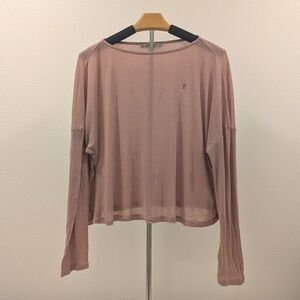 All Saints Long Sleeve Top - Size M